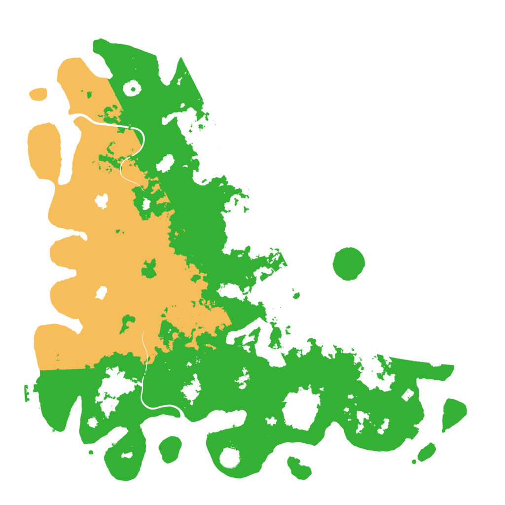 Biome Rust Map: Procedural Map, Size: 4500, Seed: 210219930