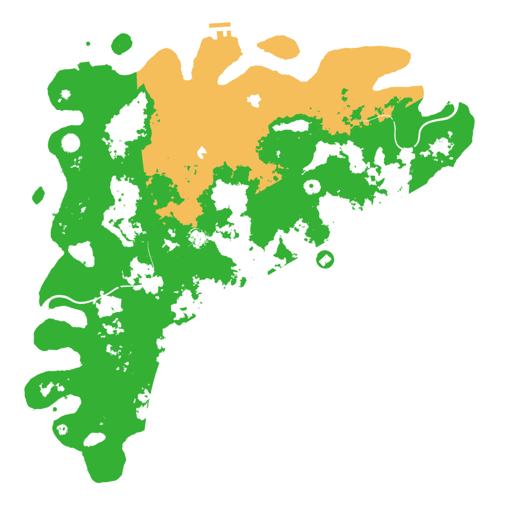 Biome Rust Map: Procedural Map, Size: 4800, Seed: 1698275183