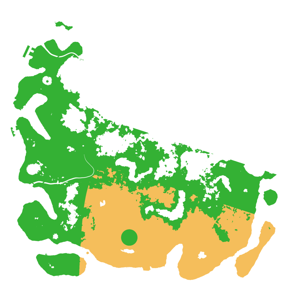 Biome Rust Map: Procedural Map, Size: 4800, Seed: 1906854315