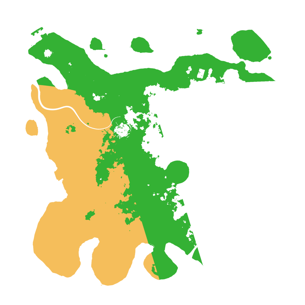 Biome Rust Map: Procedural Map, Size: 3500, Seed: 1317978765