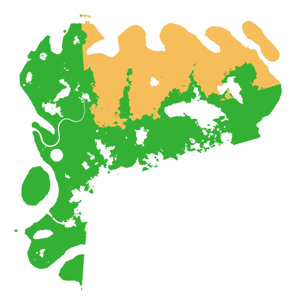 Biome Rust Map: Procedural Map, Size: 4250, Seed: 5563561