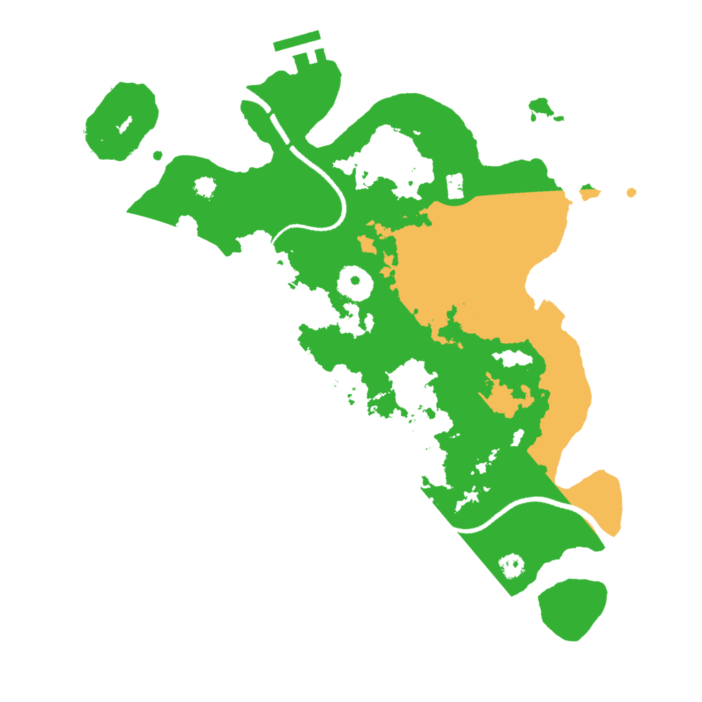 Biome Rust Map: Procedural Map, Size: 3000, Seed: 259318408