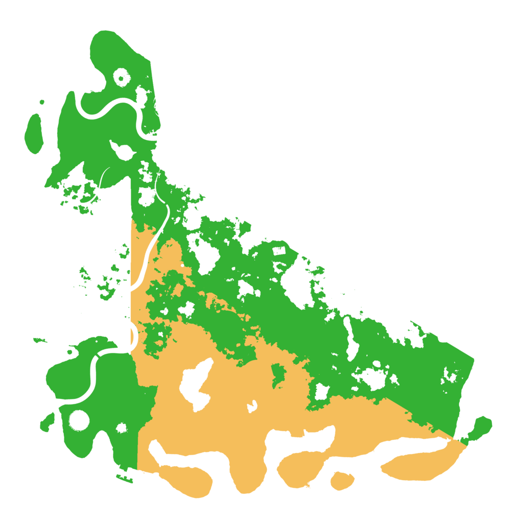 Biome Rust Map: Procedural Map, Size: 4500, Seed: 1379957897