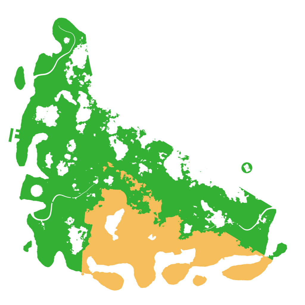 Biome Rust Map: Procedural Map, Size: 4500, Seed: 1379957897