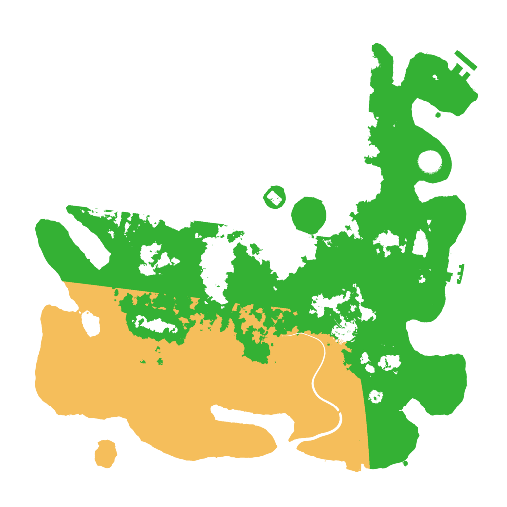 Biome Rust Map: Procedural Map, Size: 3850, Seed: 119424388