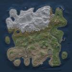 Thumbnail Rust Map: Procedural Map, Size: 3500, Seed: 84695041, 14 Monuments