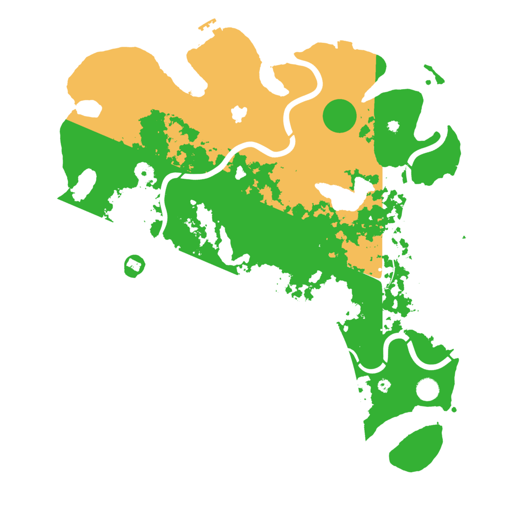 Biome Rust Map: Procedural Map, Size: 4000, Seed: 1670208664