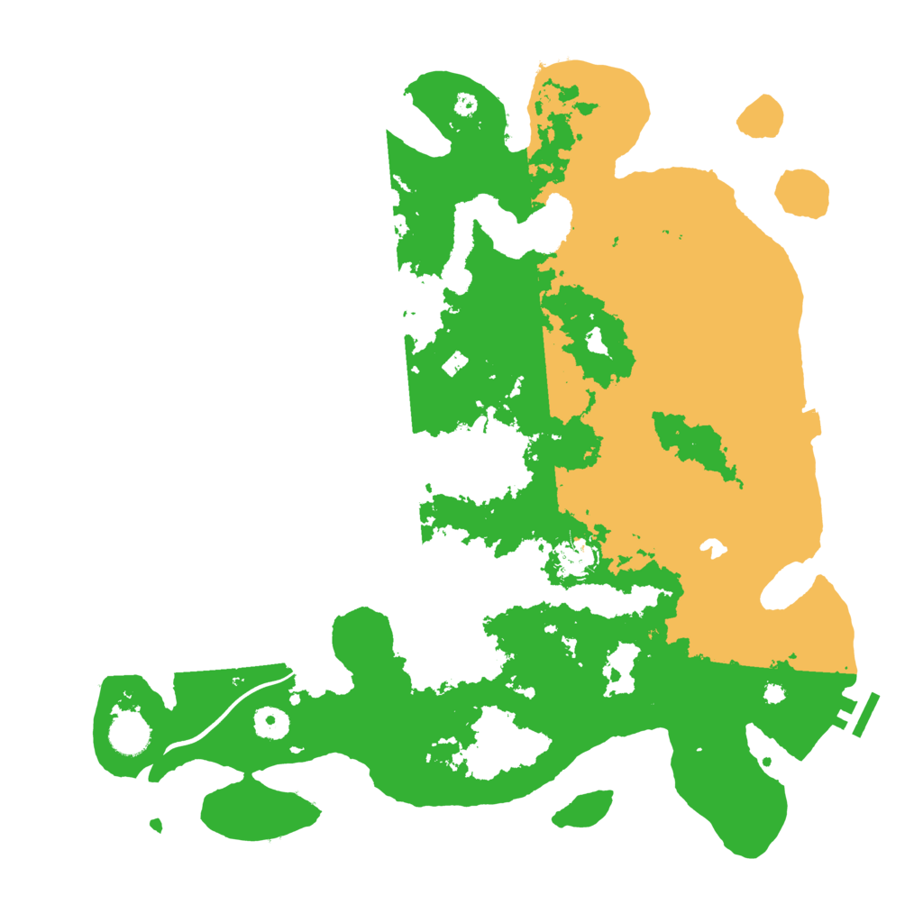Biome Rust Map: Procedural Map, Size: 4000, Seed: 203342994