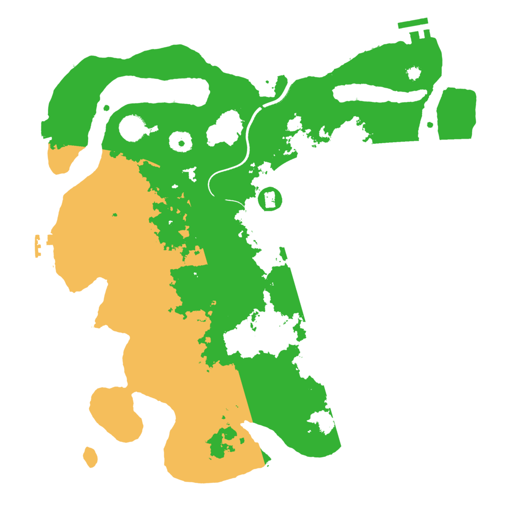 Biome Rust Map: Procedural Map, Size: 3500, Seed: 1908418609