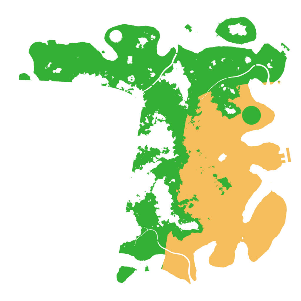 Biome Rust Map: Procedural Map, Size: 4250, Seed: 1085272344