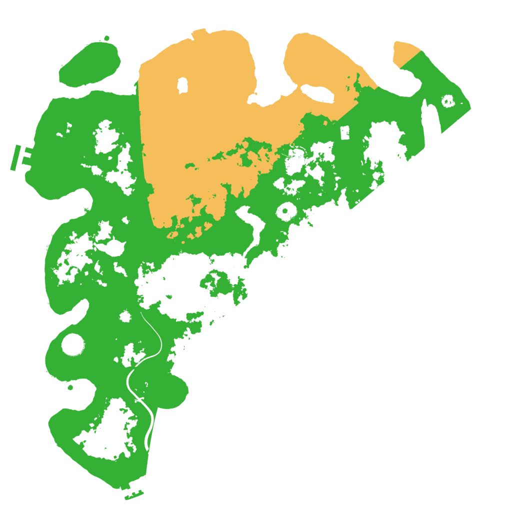 Biome Rust Map: Procedural Map, Size: 4000, Seed: 1005285021