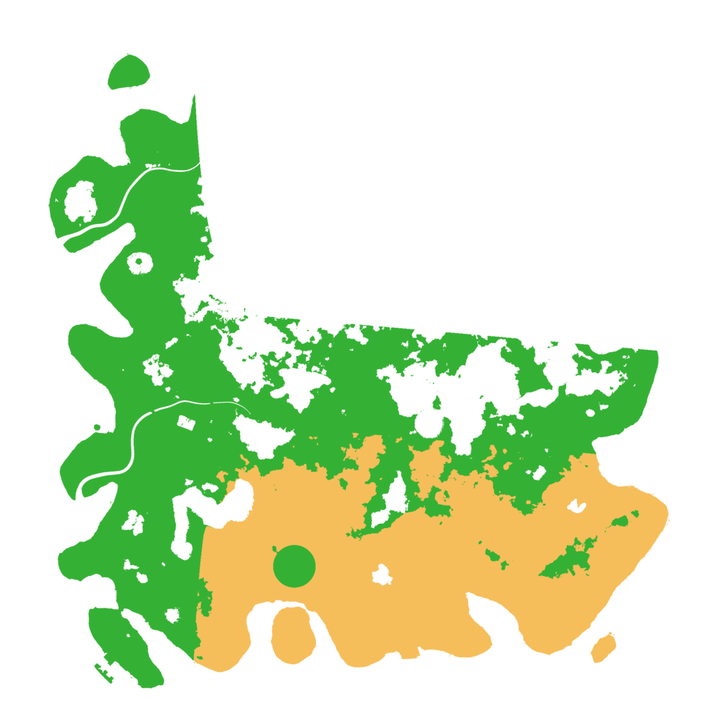 Biome Rust Map: Procedural Map, Size: 4500, Seed: 2037344185