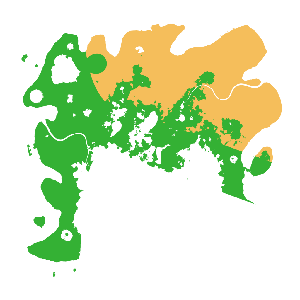 Biome Rust Map: Procedural Map, Size: 4000, Seed: 481986