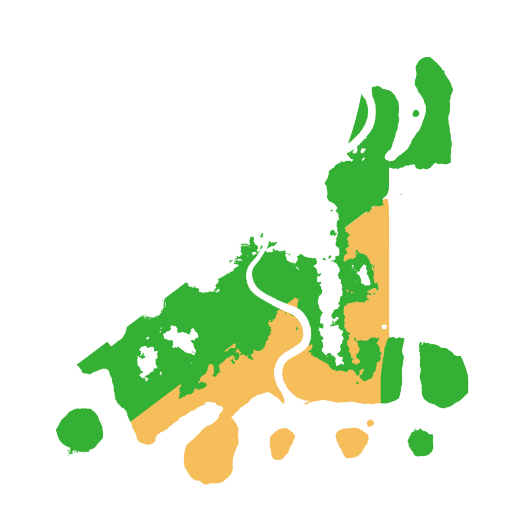 Biome Rust Map: Procedural Map, Size: 3000, Seed: 220042