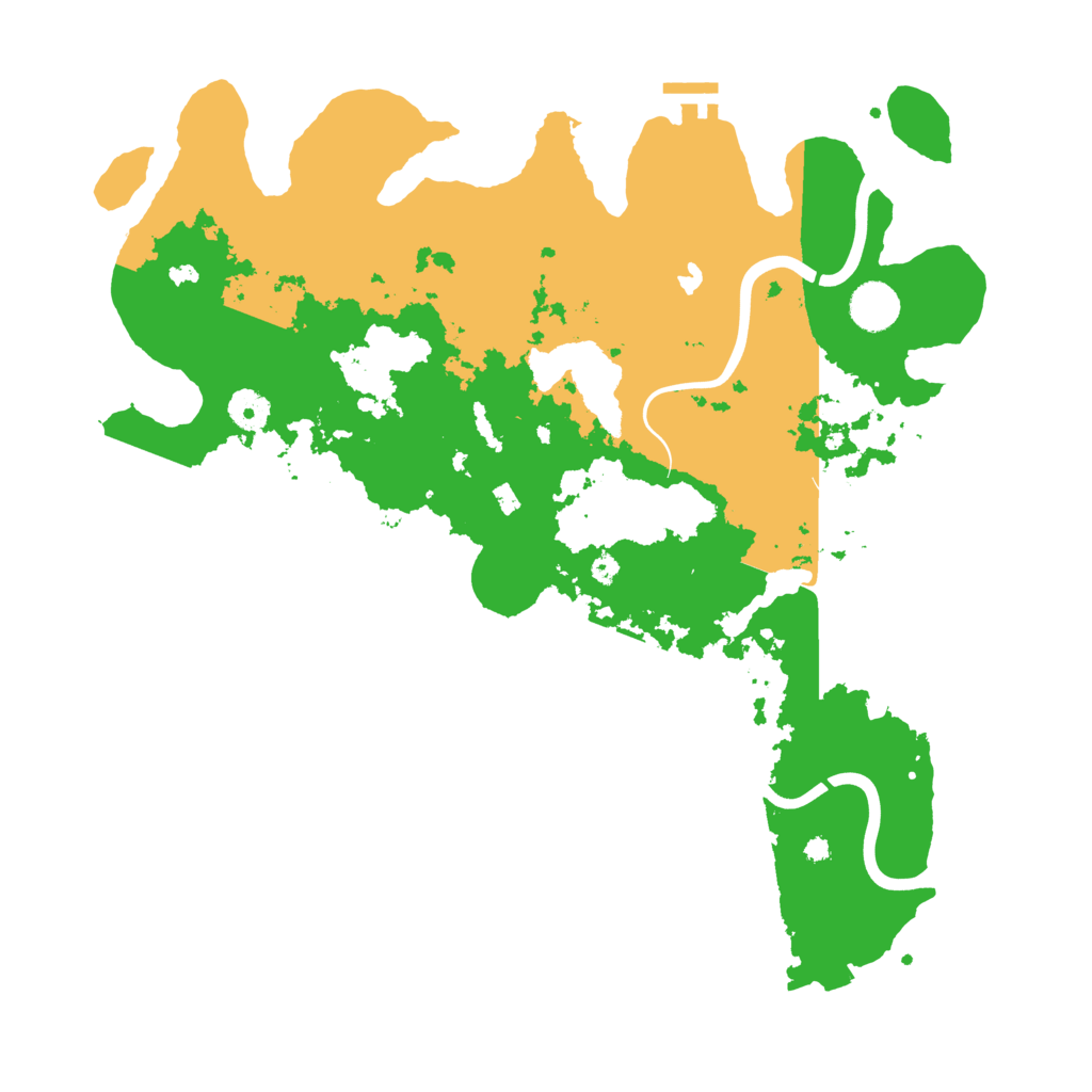 Biome Rust Map: Procedural Map, Size: 4000, Seed: 1223035259
