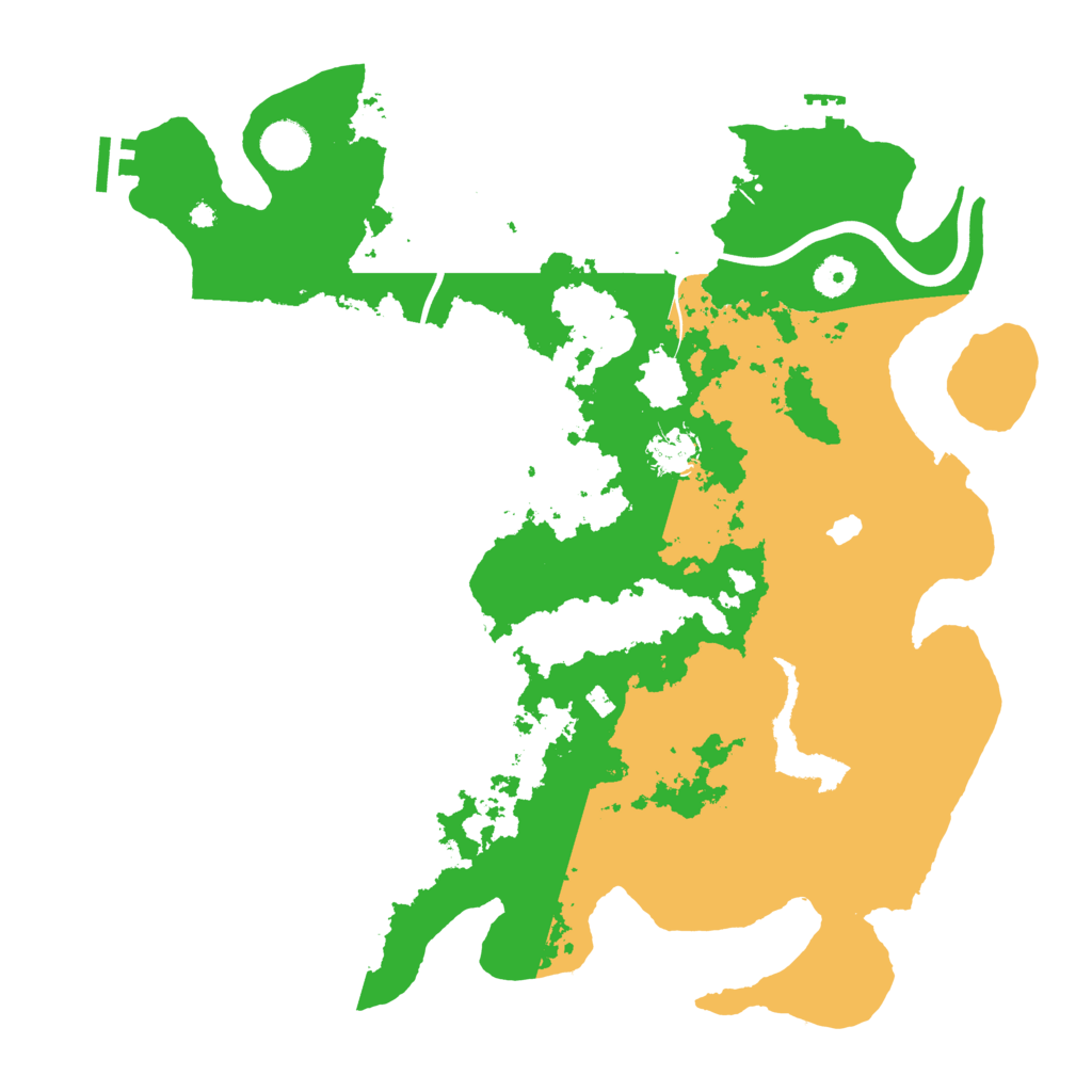 Biome Rust Map: Procedural Map, Size: 4000, Seed: 1219794798