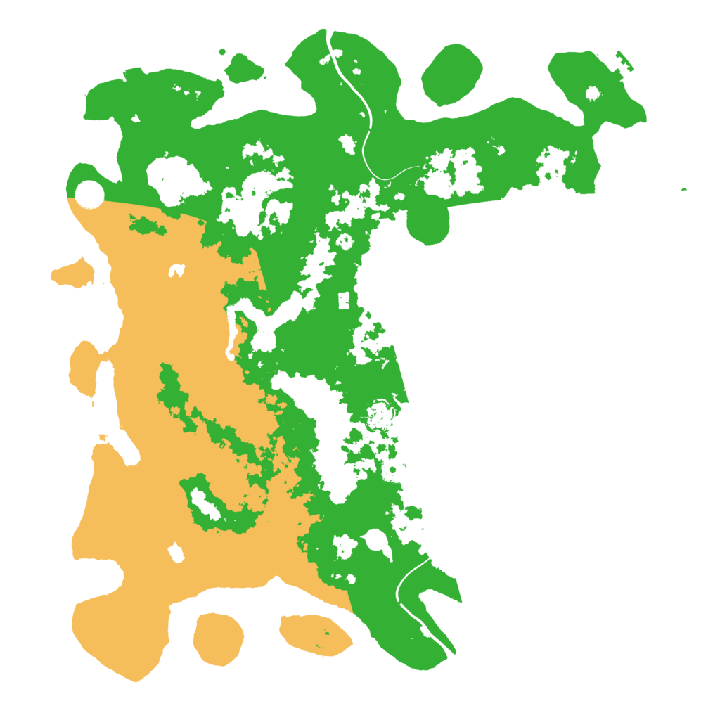 Biome Rust Map: Procedural Map, Size: 4500, Seed: 938771630
