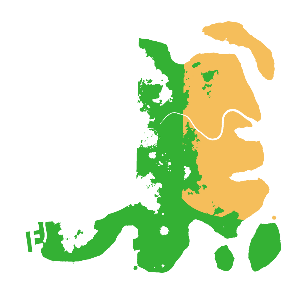 Biome Rust Map: Procedural Map, Size: 3000, Seed: 634532749