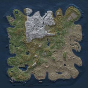 Thumbnail Rust Map: Procedural Map, Size: 4250, Seed: 994562, 15 Monuments