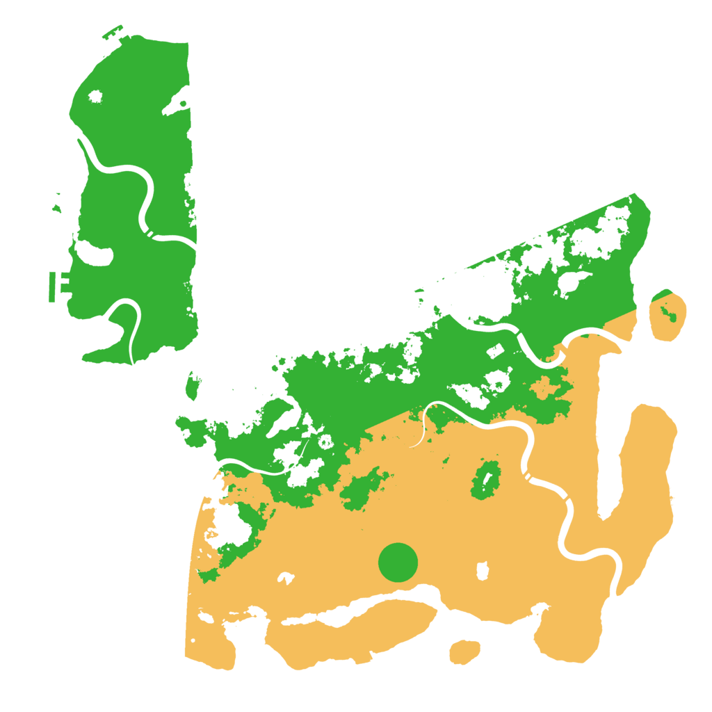 Biome Rust Map: Procedural Map, Size: 4750, Seed: 572342430
