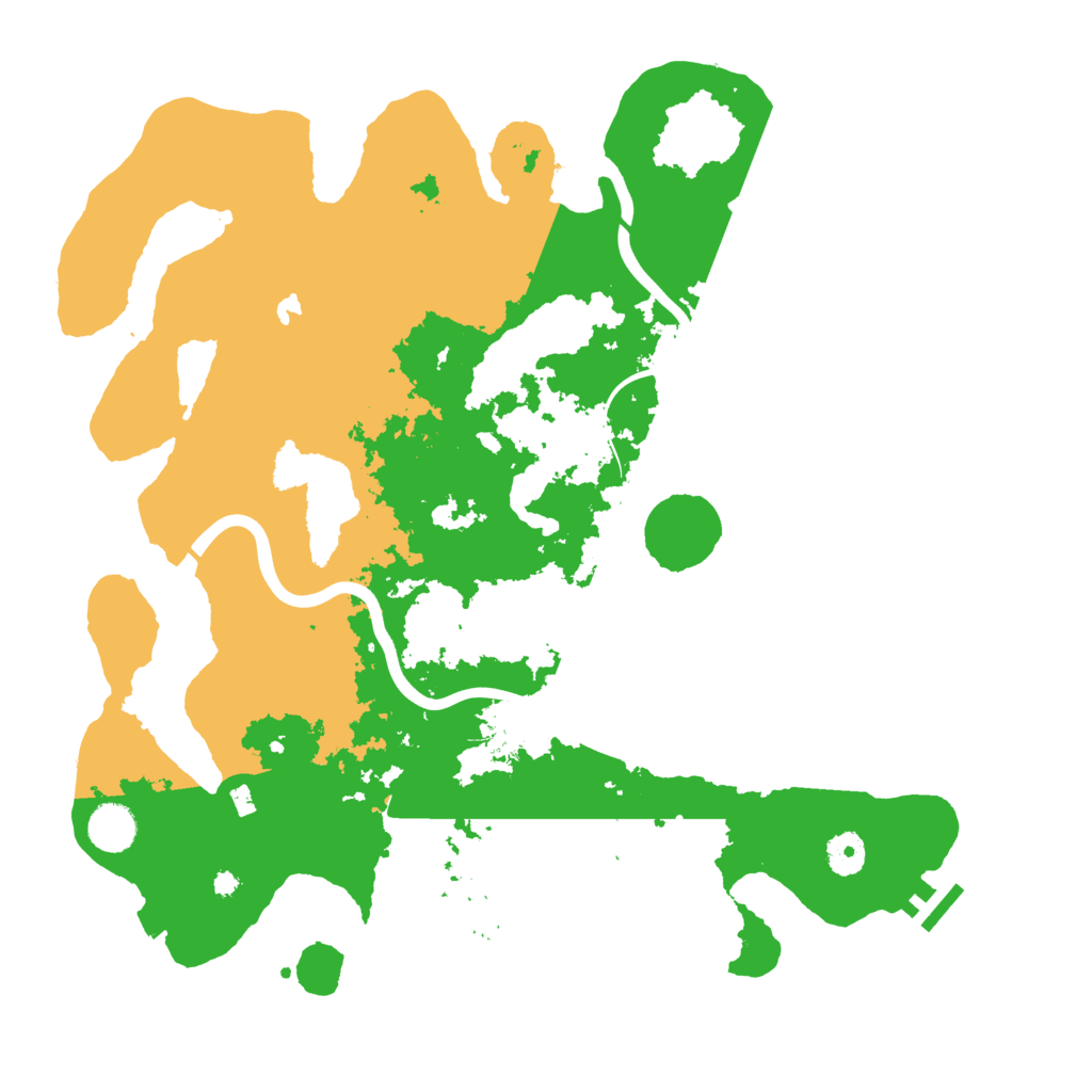 Biome Rust Map: Procedural Map, Size: 4000, Seed: 2006408594