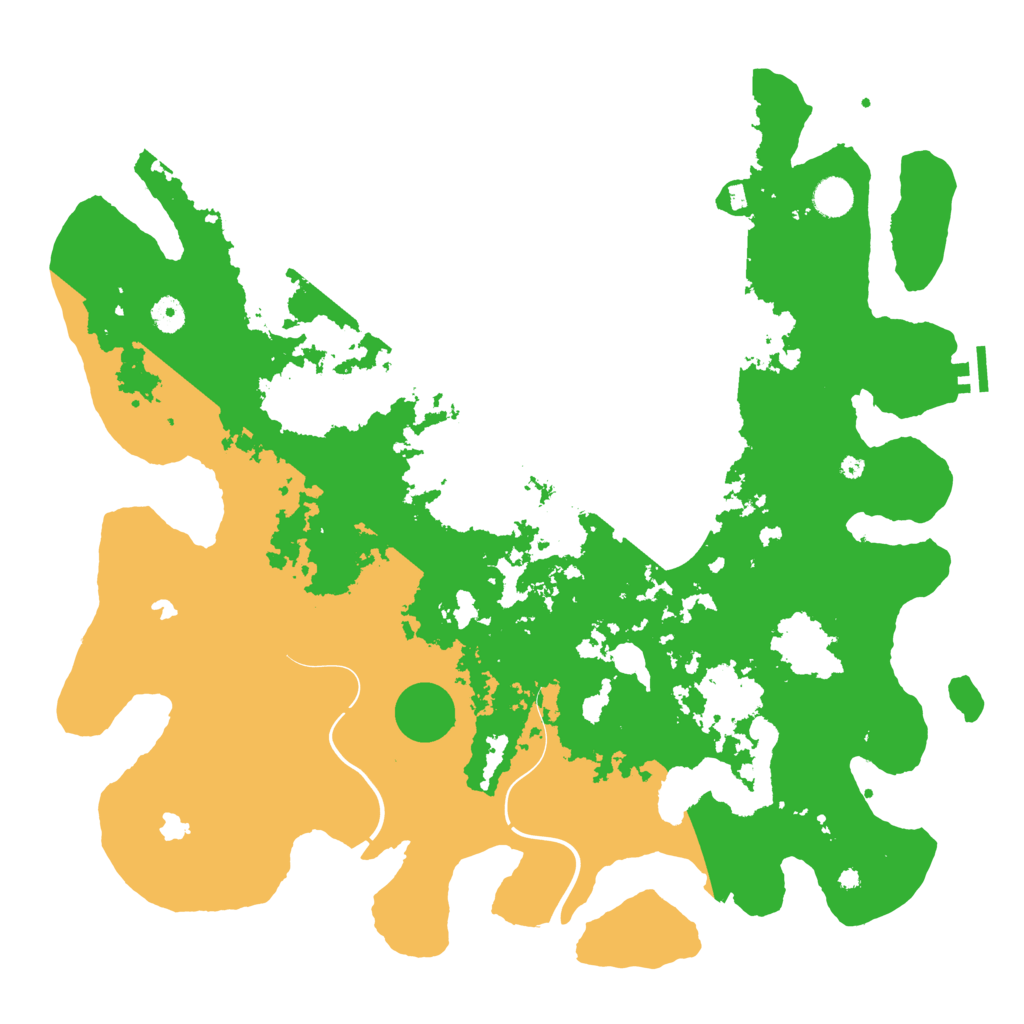 Biome Rust Map: Procedural Map, Size: 4500, Seed: 1716903497