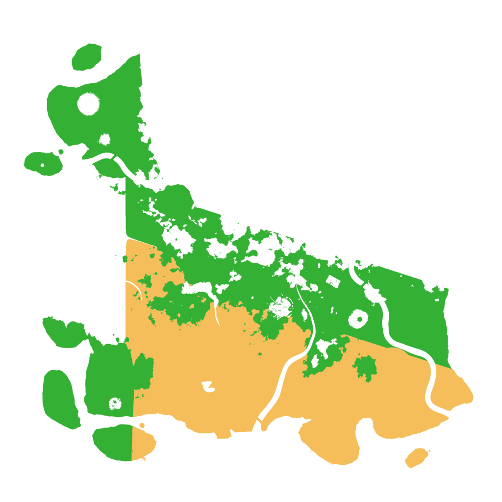 Biome Rust Map: Procedural Map, Size: 4000, Seed: 13316863