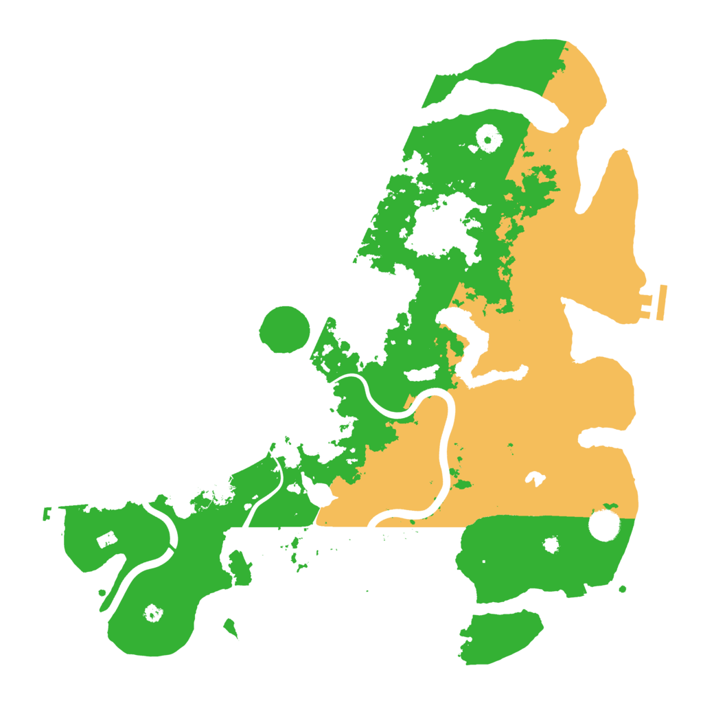Biome Rust Map: Procedural Map, Size: 4000, Seed: 462882733