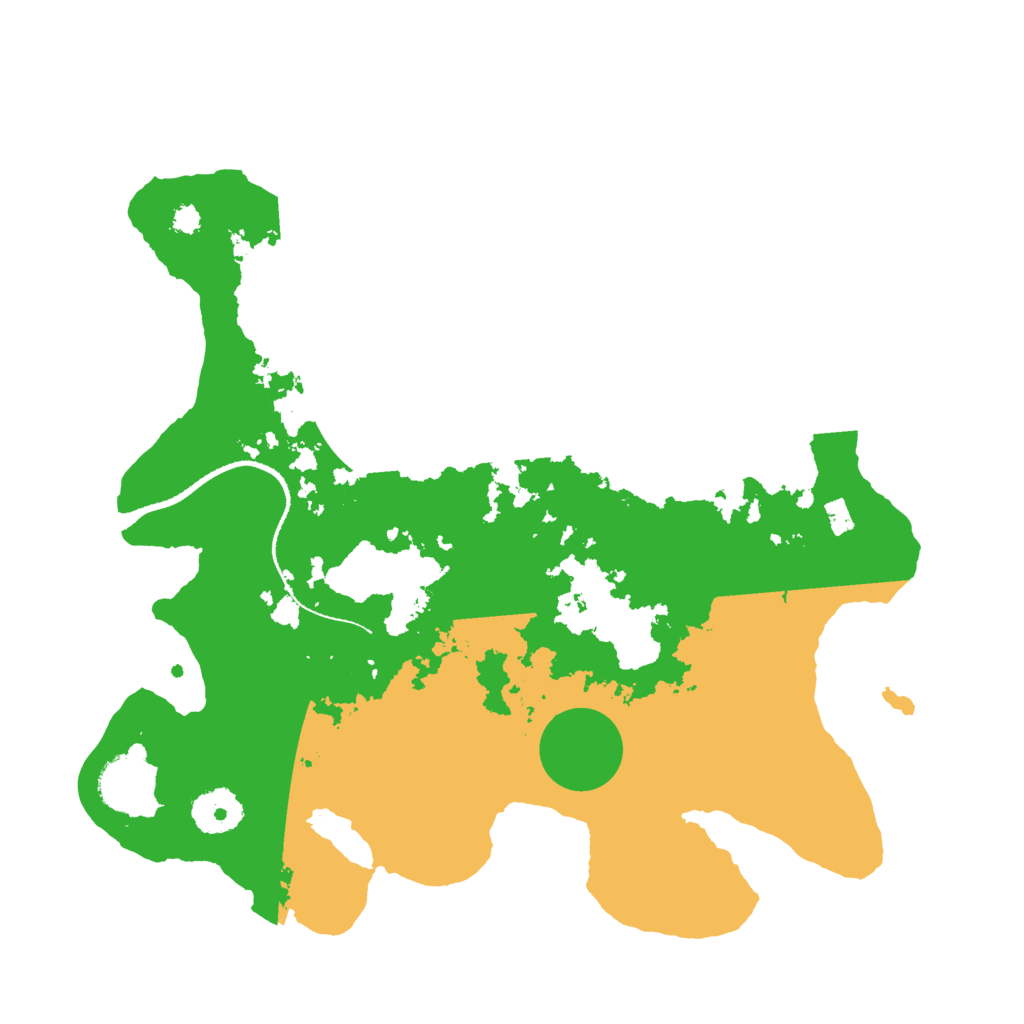 Biome Rust Map: Procedural Map, Size: 3250, Seed: 1244325602
