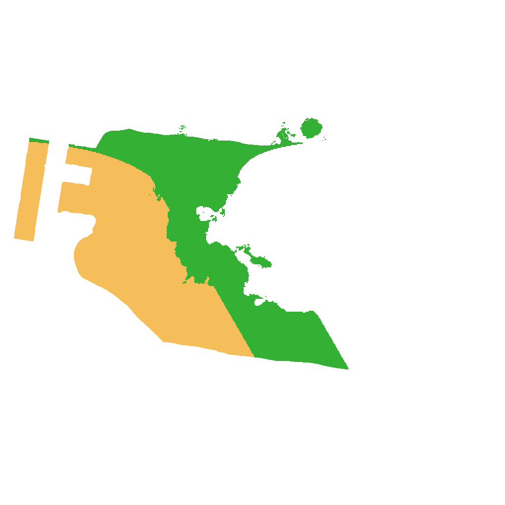 Biome Rust Map: Procedural Map, Size: 1000, Seed: 528360058