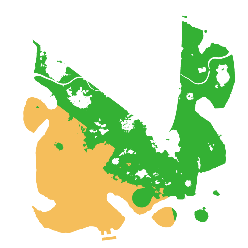 Biome Rust Map: Procedural Map, Size: 3465, Seed: 5842