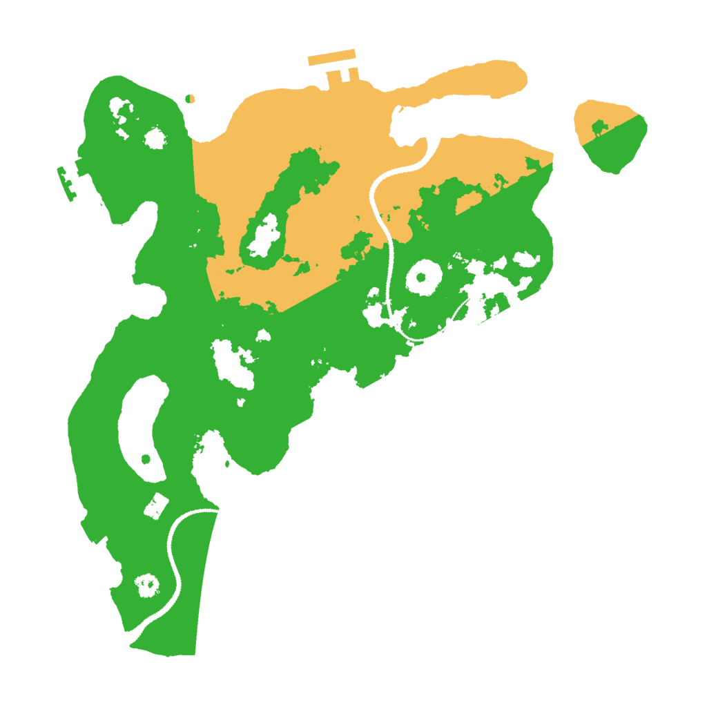 Biome Rust Map: Procedural Map, Size: 3000, Seed: 1717267861