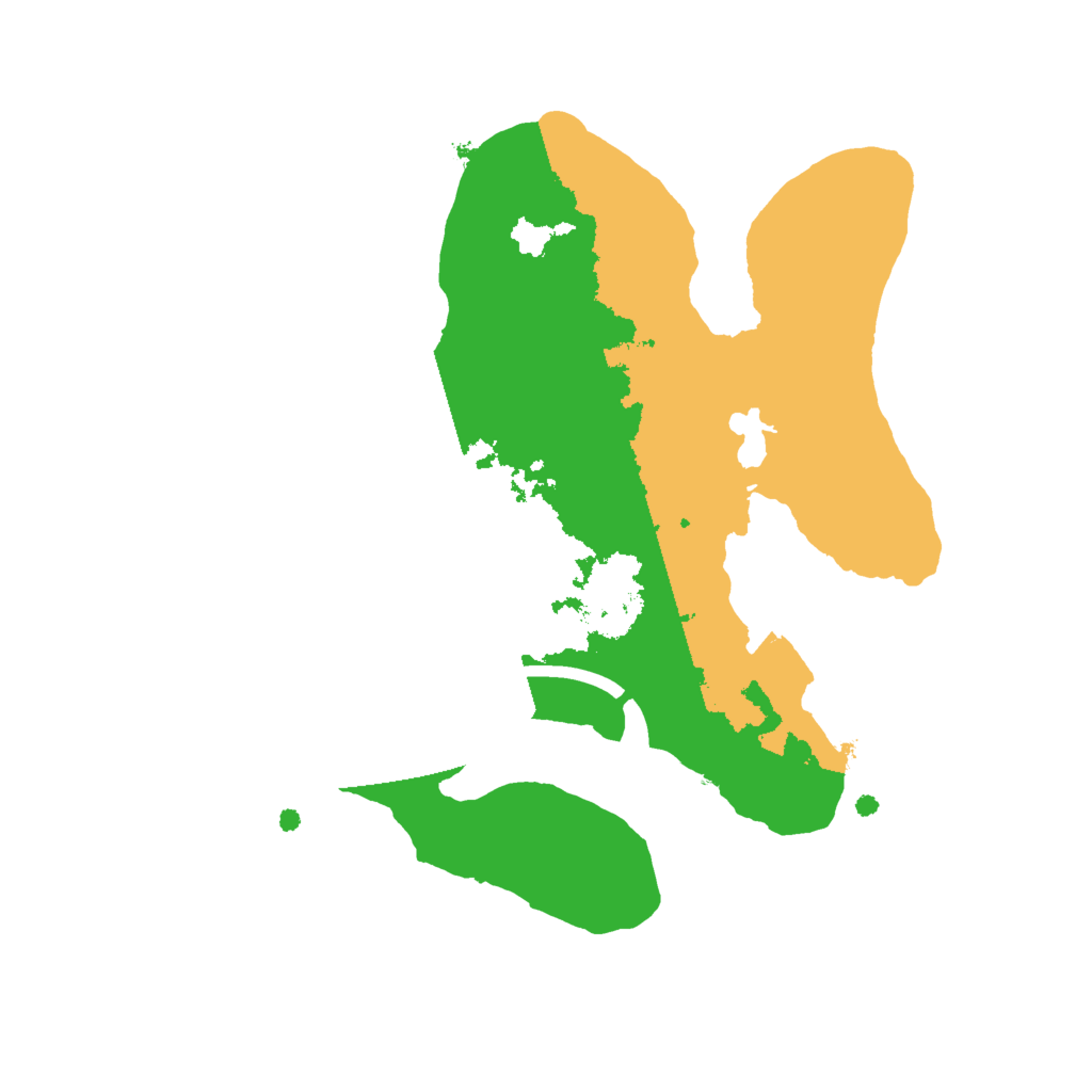 Biome Rust Map: Procedural Map, Size: 2000, Seed: 21042969