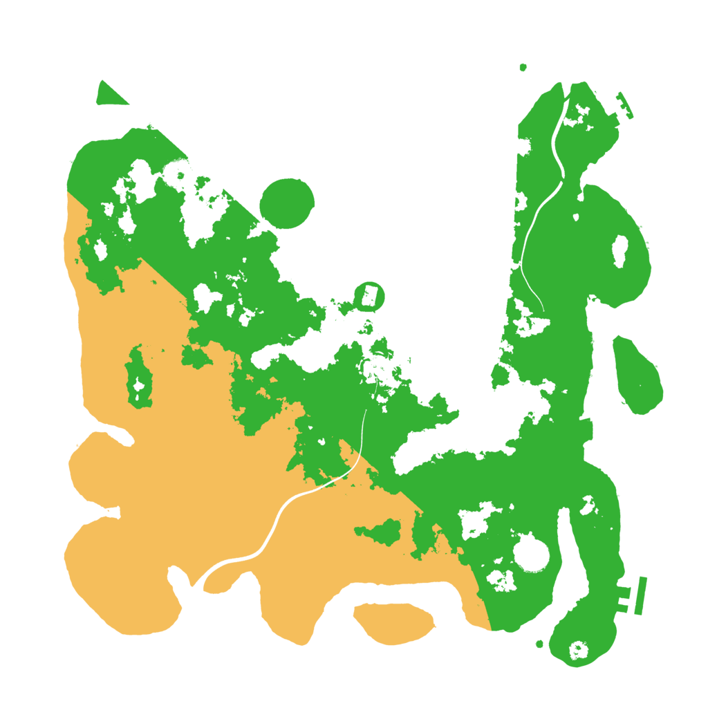 Biome Rust Map: Procedural Map, Size: 3750, Seed: 127557587