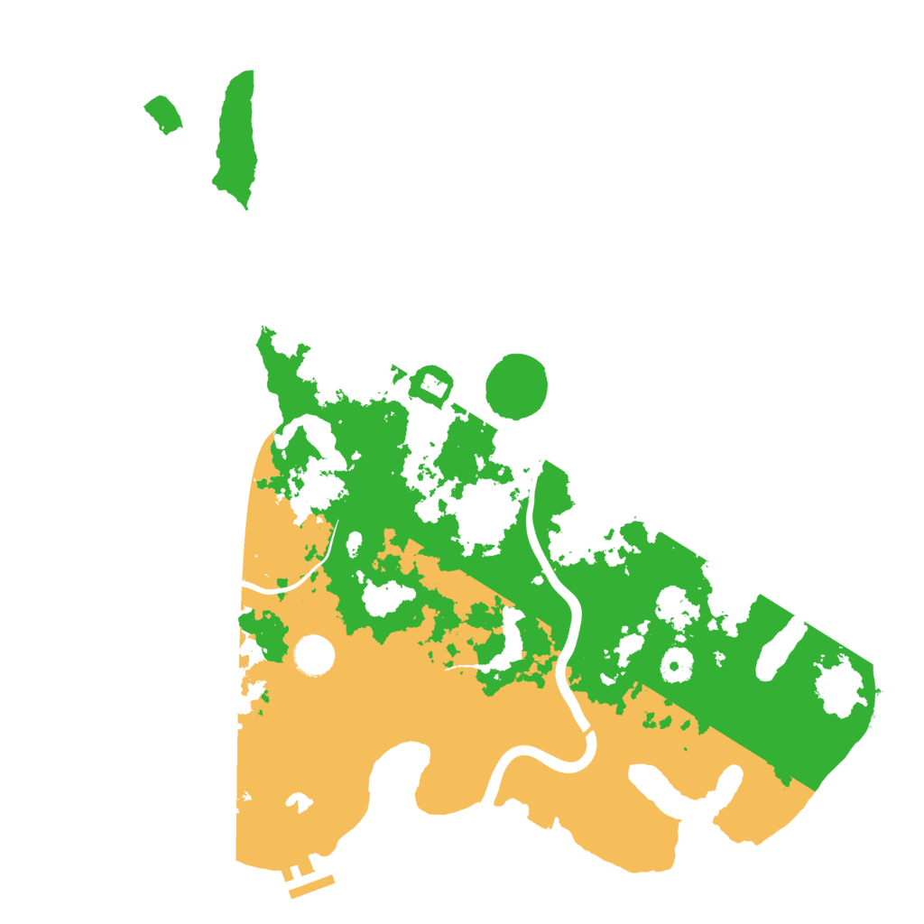 Biome Rust Map: Procedural Map, Size: 4000, Seed: 1551466061