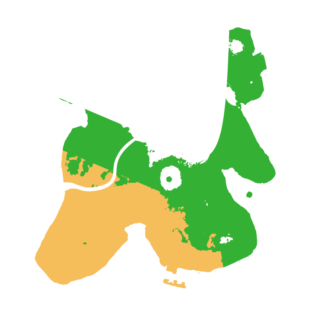 Biome Rust Map: Procedural Map, Size: 2052, Seed: 76778745