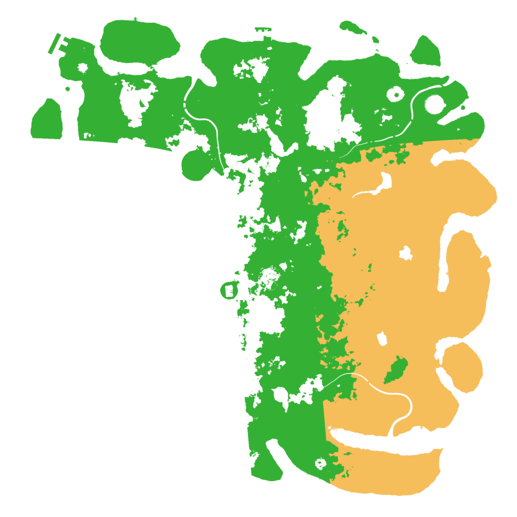 Biome Rust Map: Procedural Map, Size: 4750, Seed: 468948939