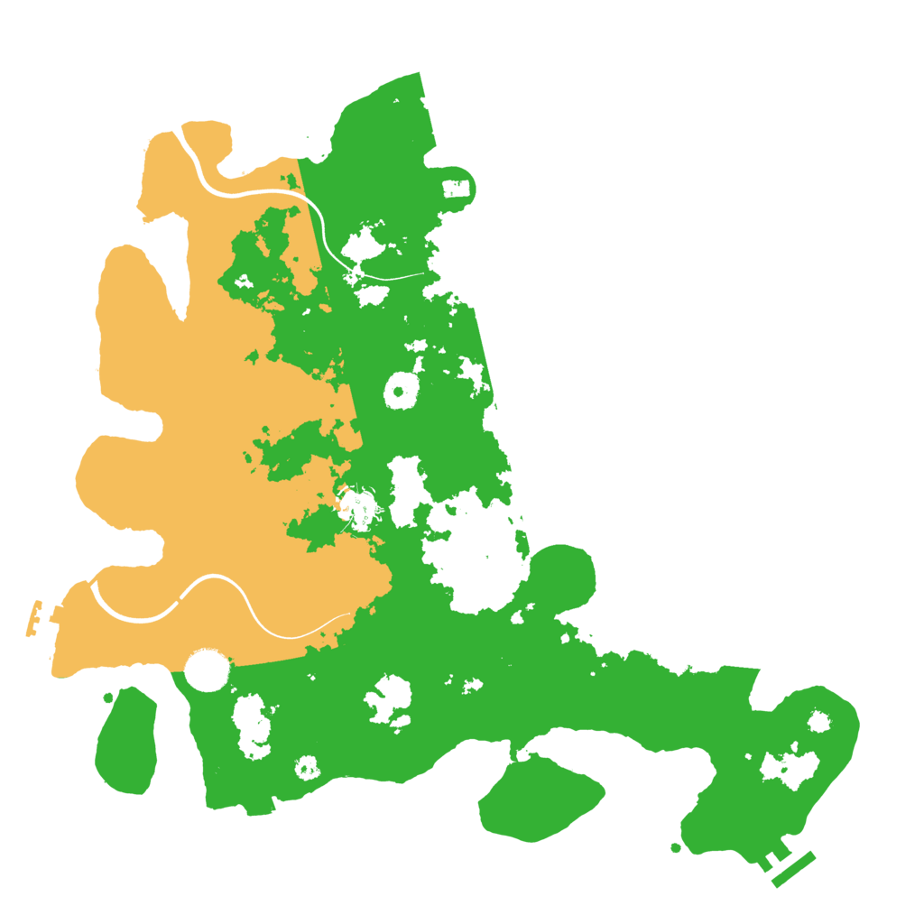 Biome Rust Map: Procedural Map, Size: 3750, Seed: 834037974