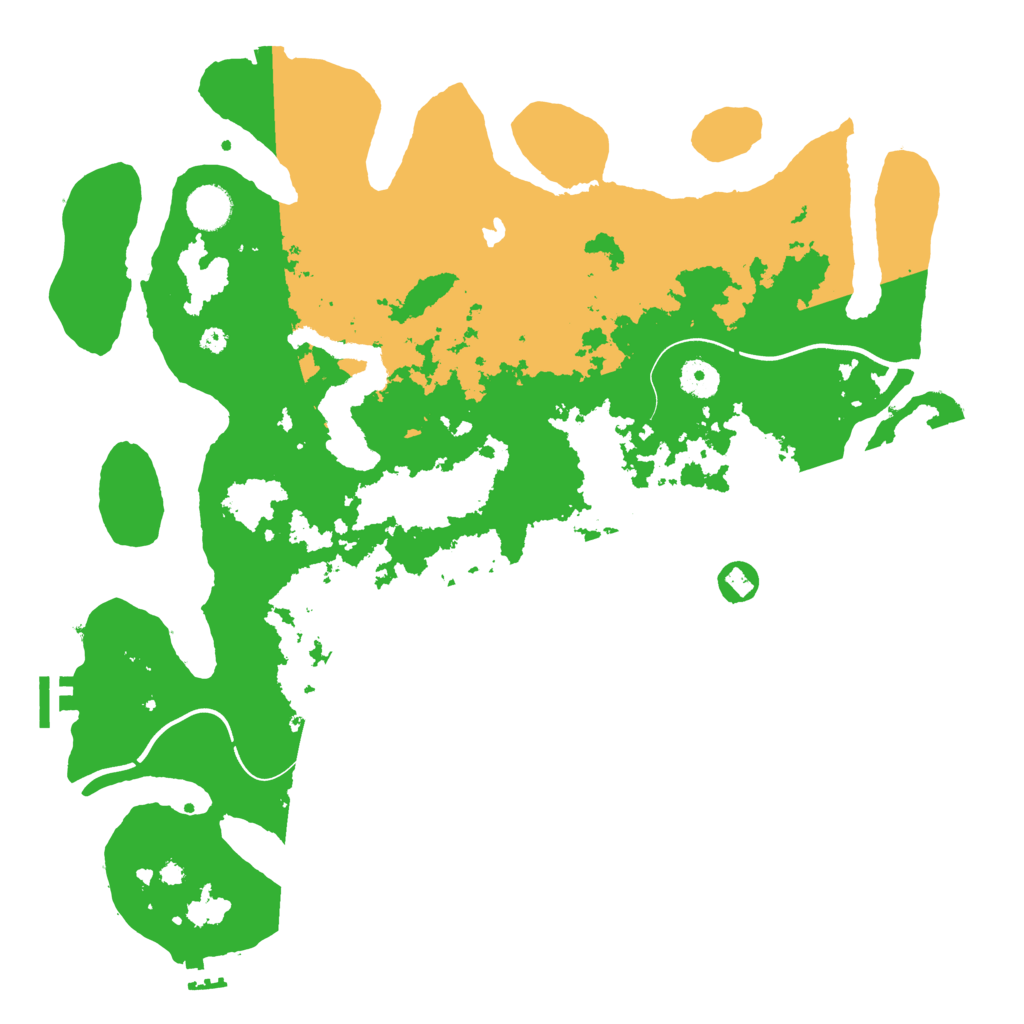 Biome Rust Map: Procedural Map, Size: 4000, Seed: 967874938