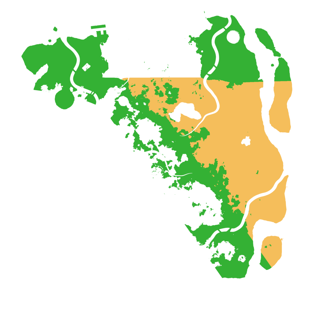 Biome Rust Map: Procedural Map, Size: 4250, Seed: 1605928723