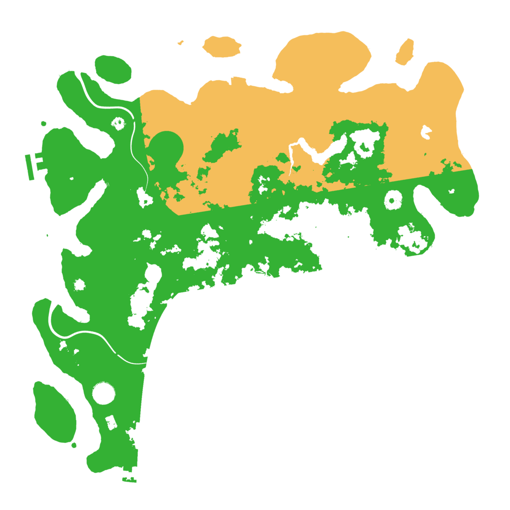 Biome Rust Map: Procedural Map, Size: 4000, Seed: 2005321969