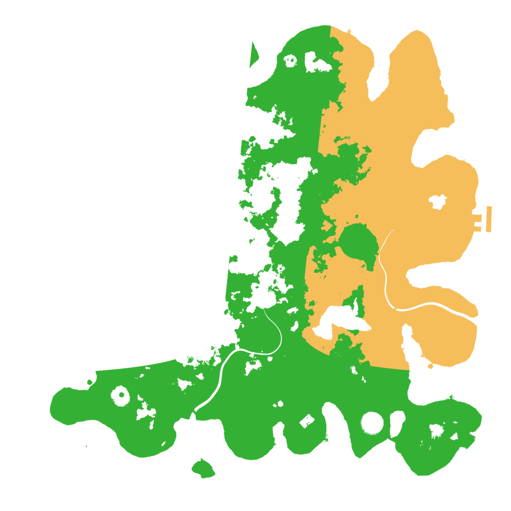 Biome Rust Map: Procedural Map, Size: 4000, Seed: 1107945343
