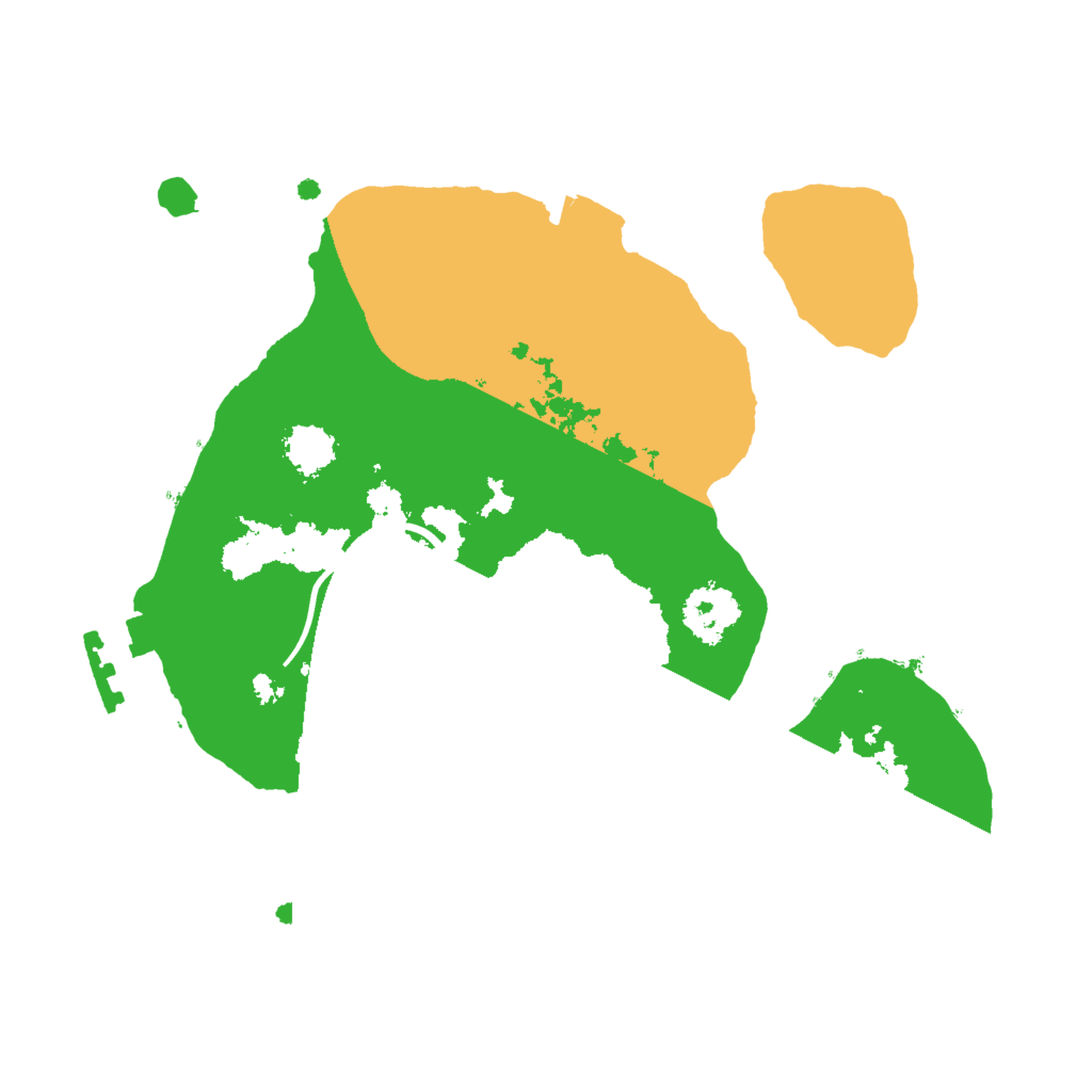 Biome Rust Map: Procedural Map, Size: 2000, Seed: 65422436