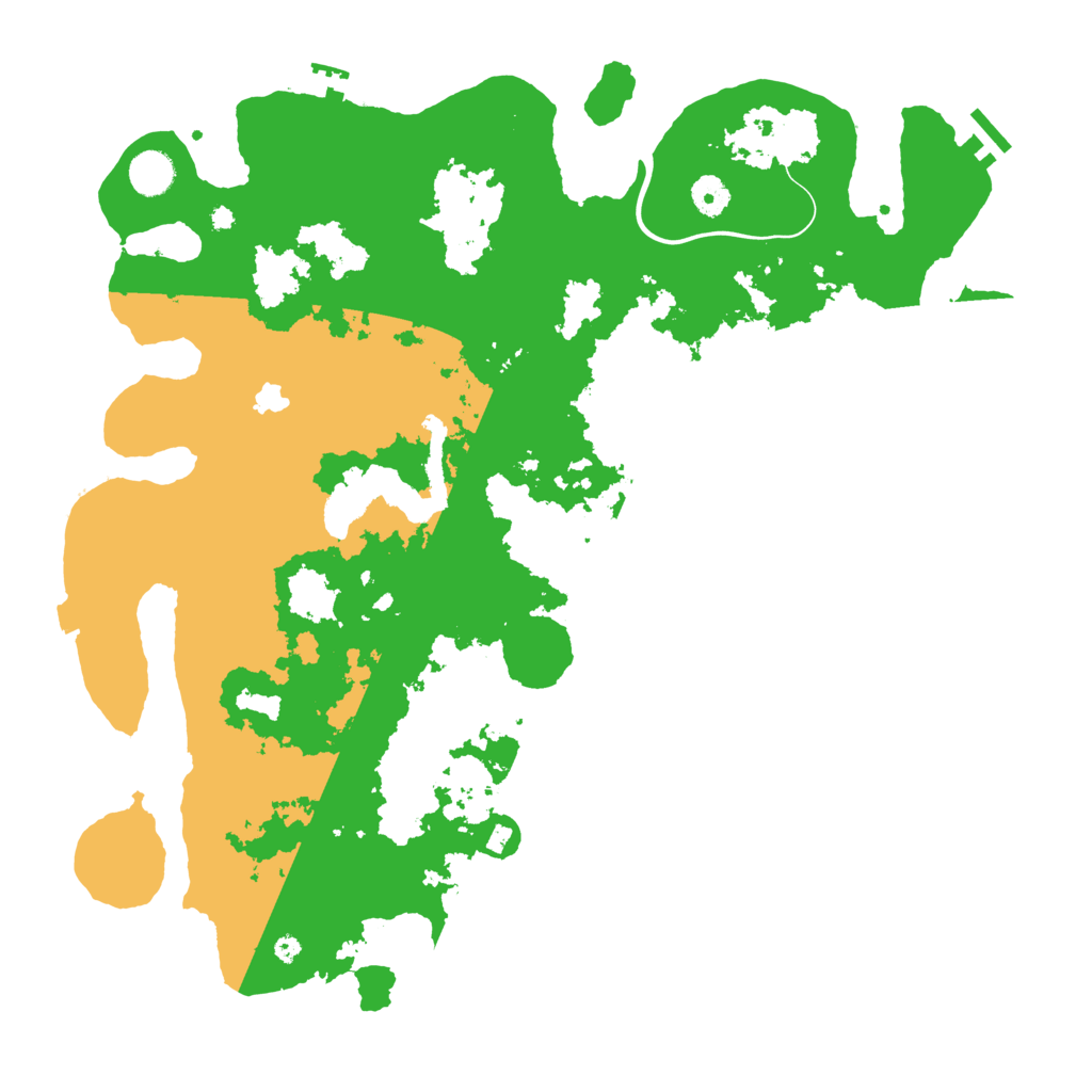 Biome Rust Map: Procedural Map, Size: 4250, Seed: 353188471