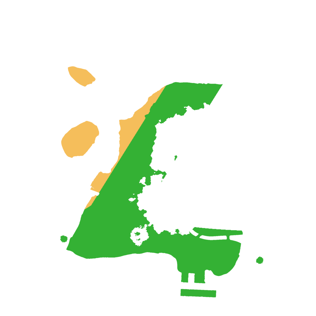 Biome Rust Map: Procedural Map, Size: 1800, Seed: 60424649