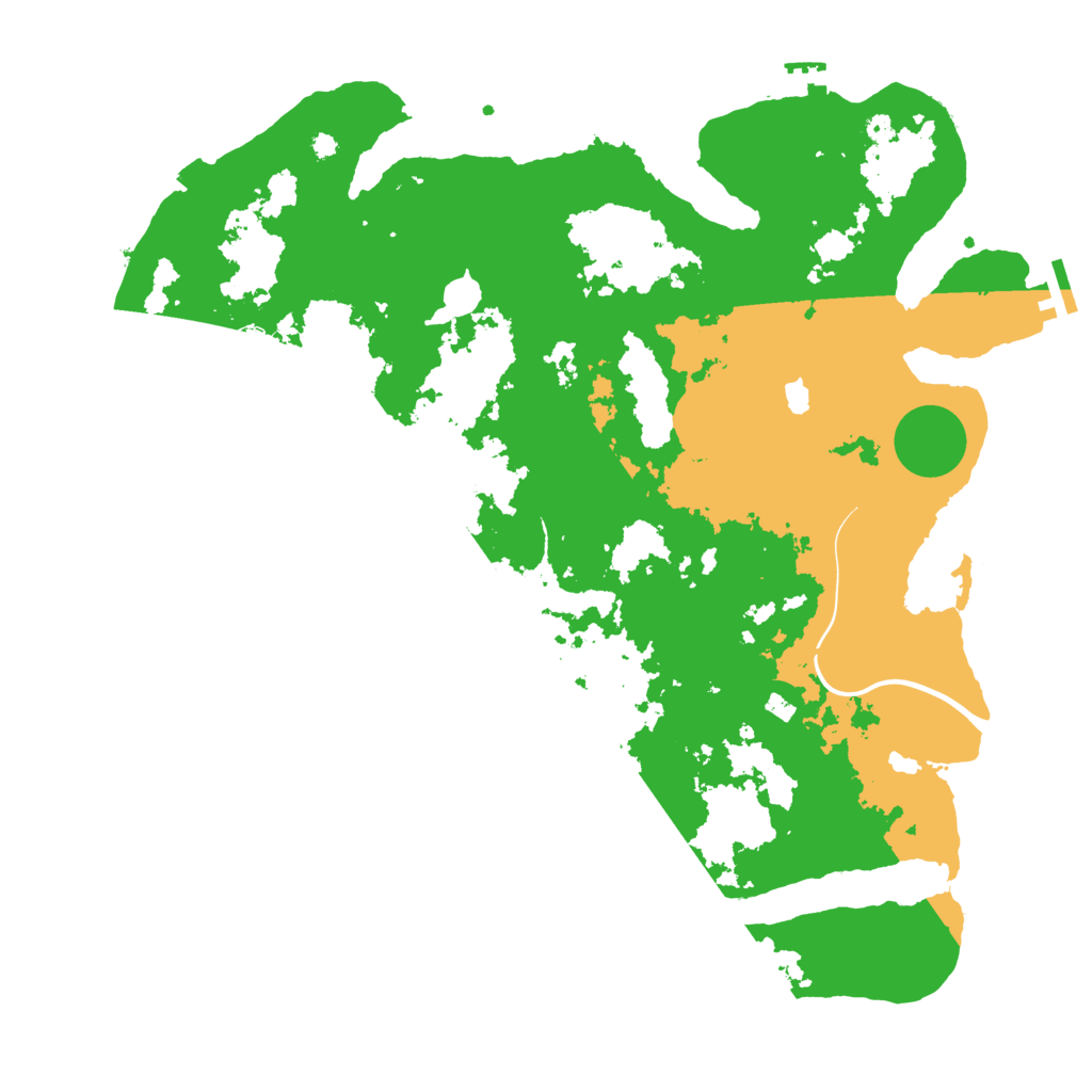 Biome Rust Map: Procedural Map, Size: 4000, Seed: 870394062