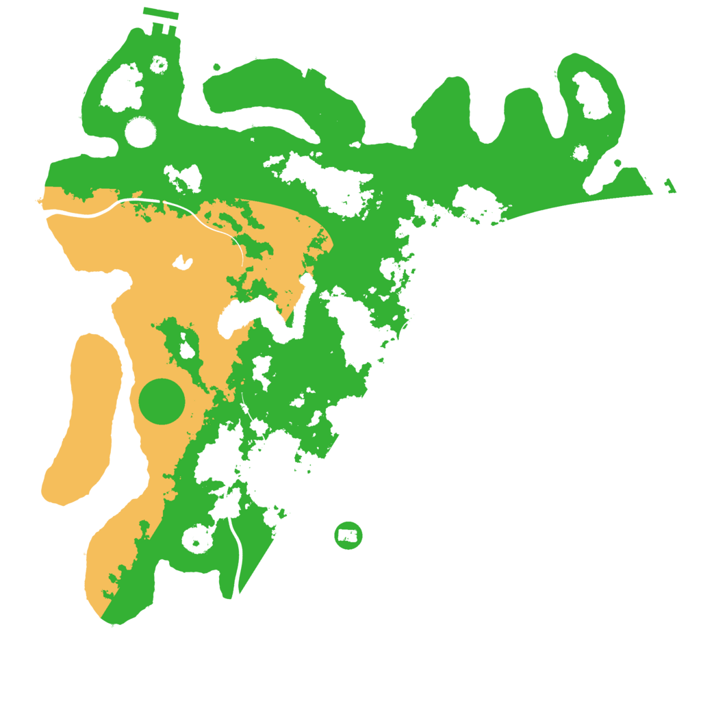 Biome Rust Map: Procedural Map, Size: 4000, Seed: 1956746796