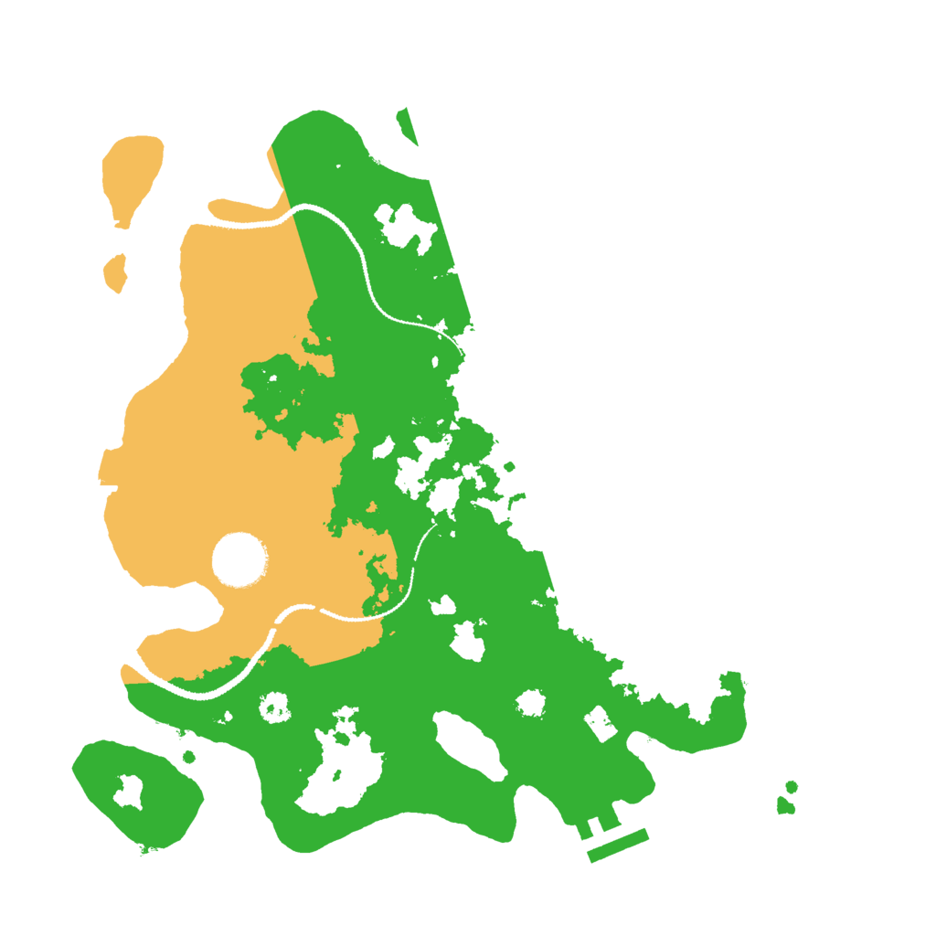 Biome Rust Map: Procedural Map, Size: 3000, Seed: 1702711345