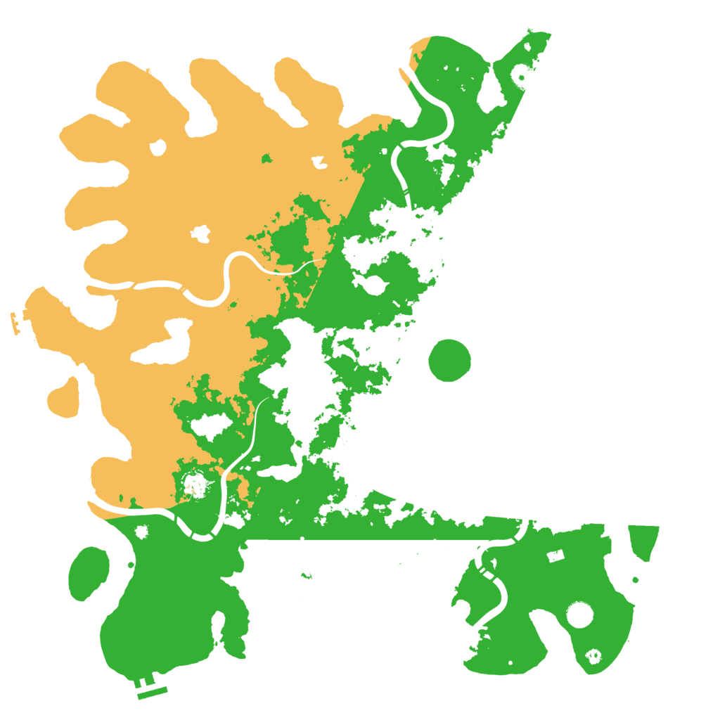Biome Rust Map: Procedural Map, Size: 4800, Seed: 1954681428