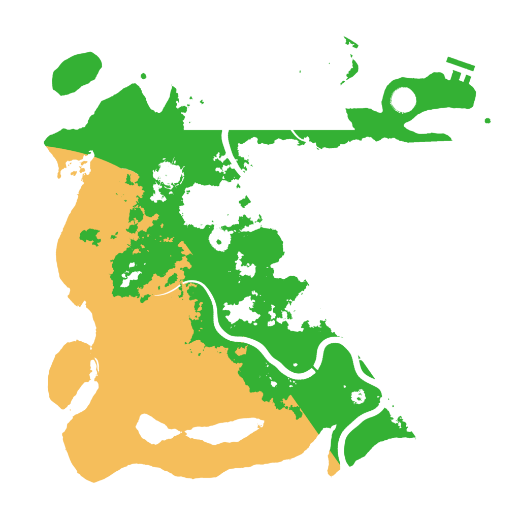 Biome Rust Map: Procedural Map, Size: 3650, Seed: 1015813789